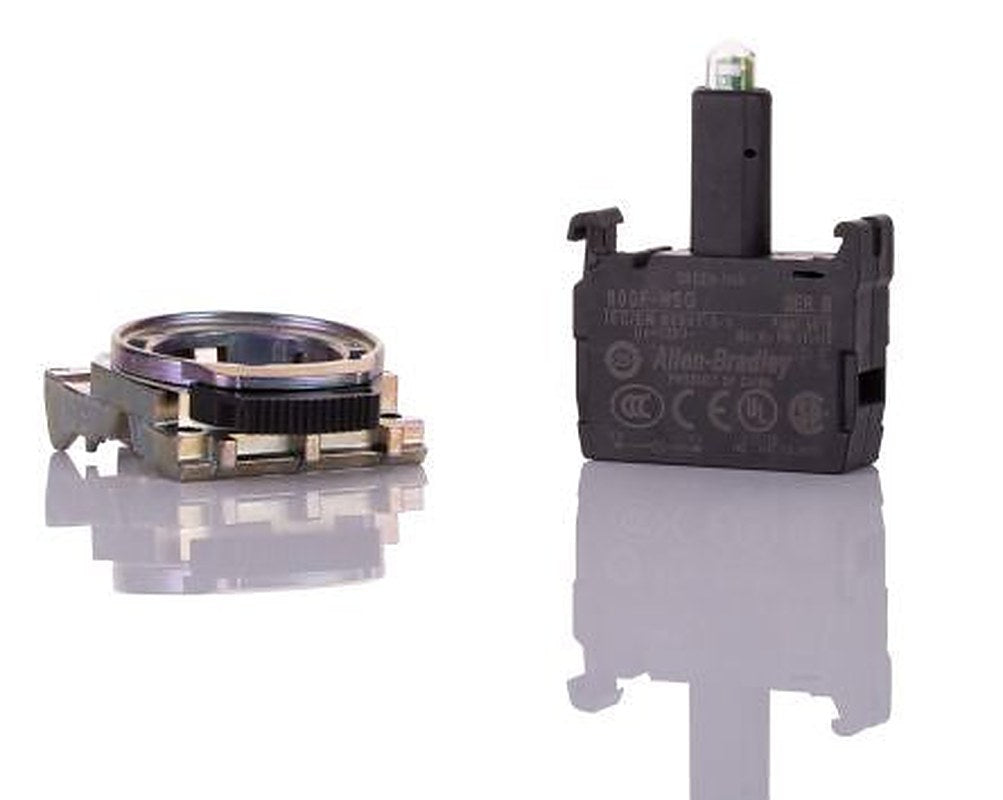 Allen Bradley 800F Series Light Block, 24V ac, Green Light