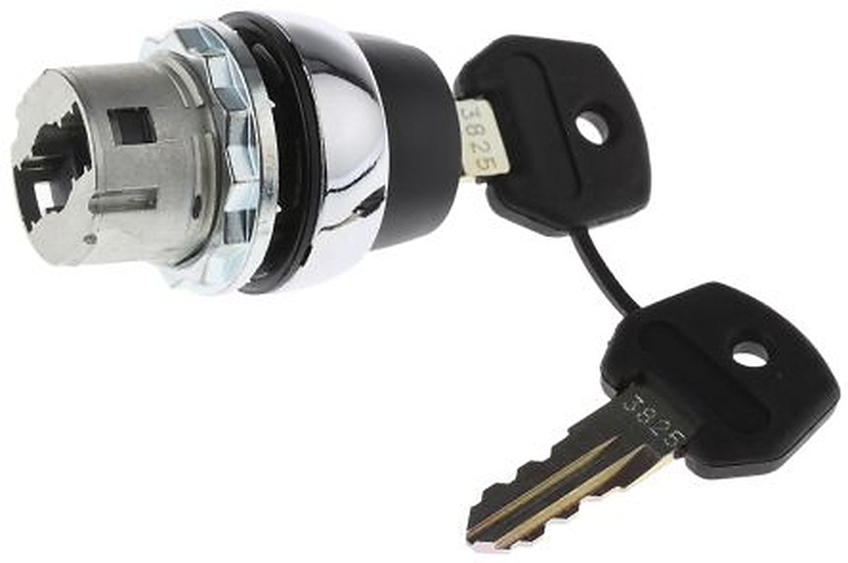Allen Bradley 800F 3-position Key Switch Head, Latching, 22 mm Cutout