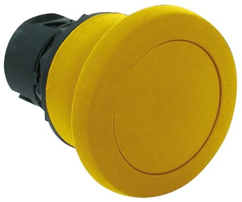 Allen Bradley 800F Series Yellow Momentary Push Button Head, 22 mm Cutout, IP65