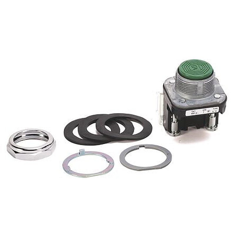 Allen Bradley 800T Series Push Button Switch, Momentary, Panel Mount, 30 mm Cutout, SPDT