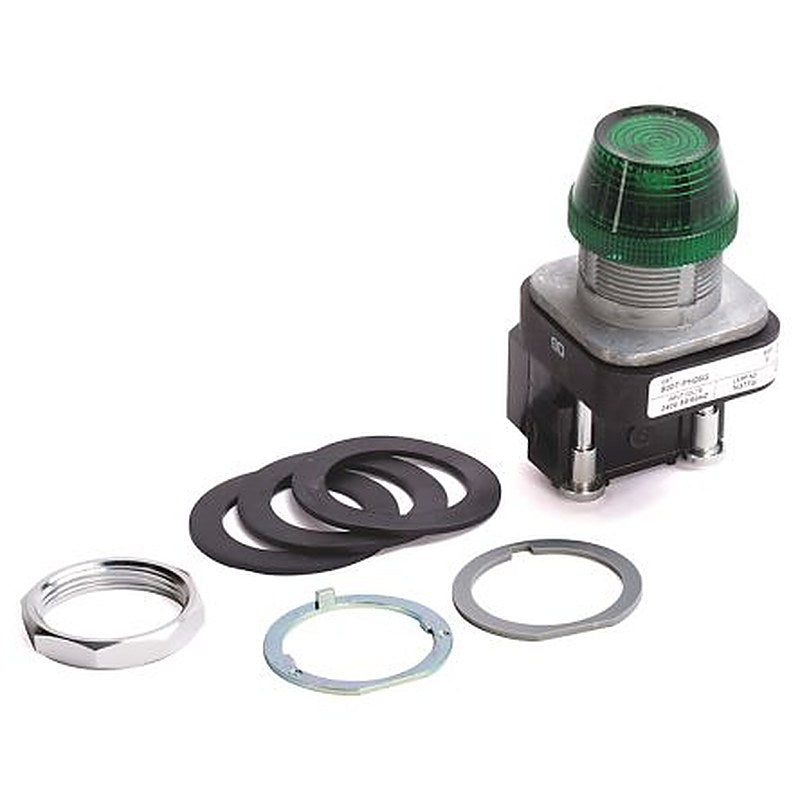 Allen Bradley, 800T, Panel Mount White LED Pilot Light, 30 mm Cutout, IP66, Round, 480V