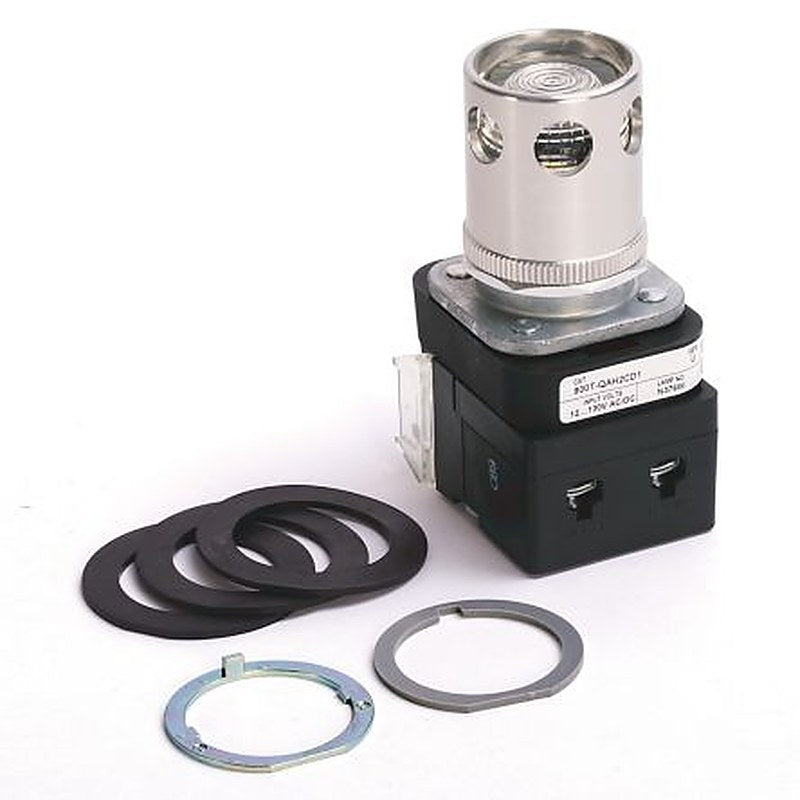 Allen Bradley 800T Series Transparent Momentary Push Button Head, 30 mm Cutout, IP67, IP69K