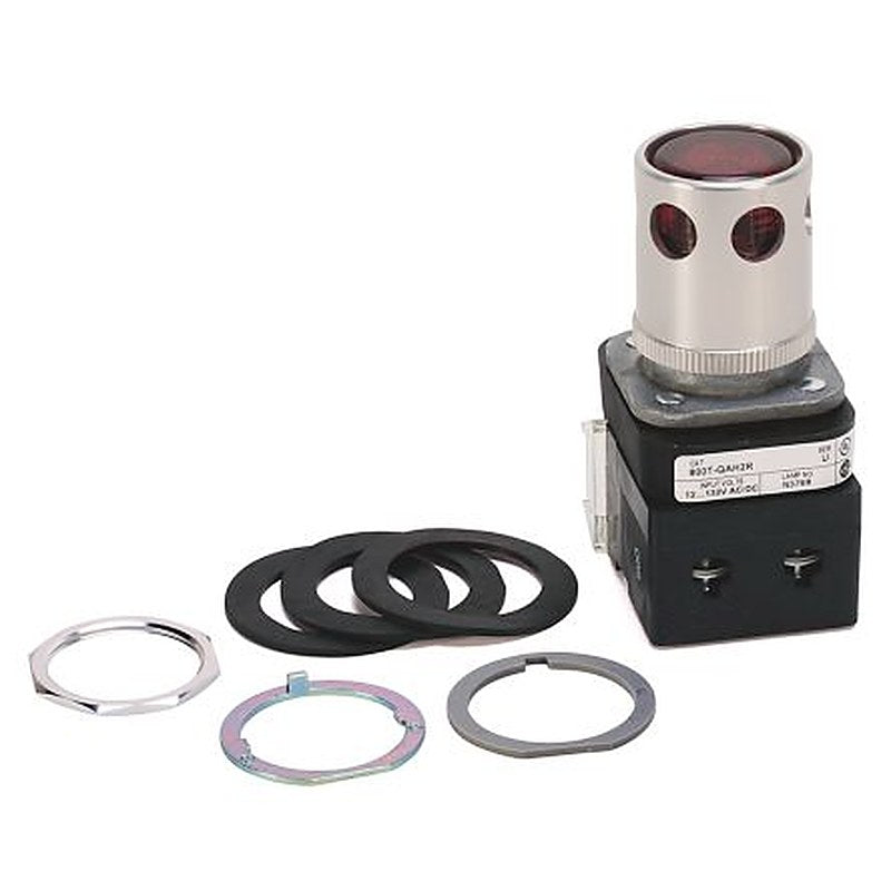 Allen Bradley 800T Series Red Momentary Push Button Head, 30 mm Cutout, IP67, IP69K