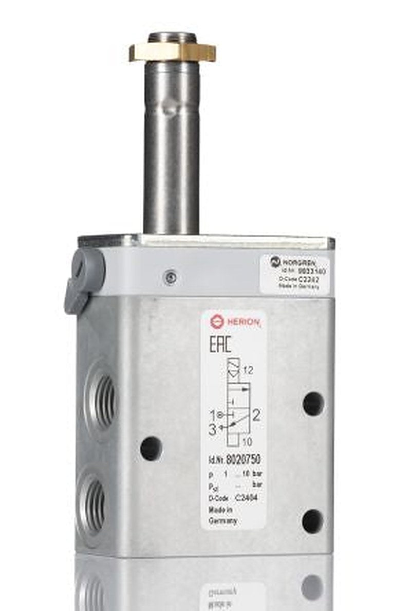 Norgren Pneumatic Solenoid Valve - 5/2 Way, 3/2 Way Solenoid G 80207 Series 230 V ac, 24V dc