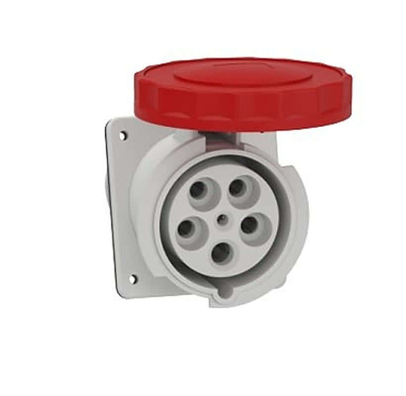 Schneider Electric Side Entry IP67 Industrial Interlock Socket 3+N+E, Earthing Position 6h, 125A, 415V