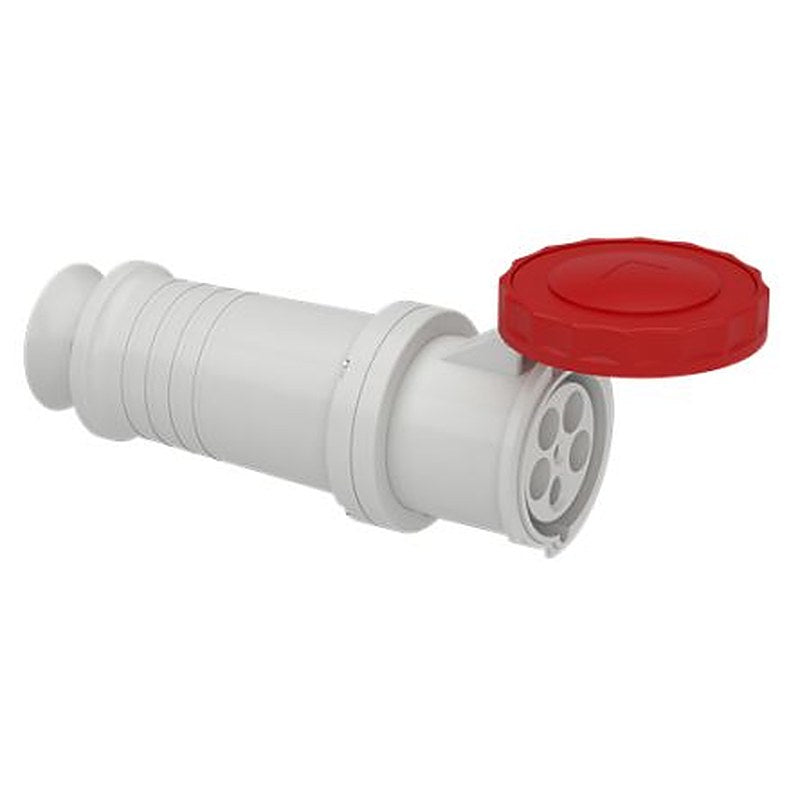 Schneider Electric, Mureva IP67 Grey Industrial Power Connector, Wall Mount Mount, 3P+N+PE, Rated At 125A, 415V