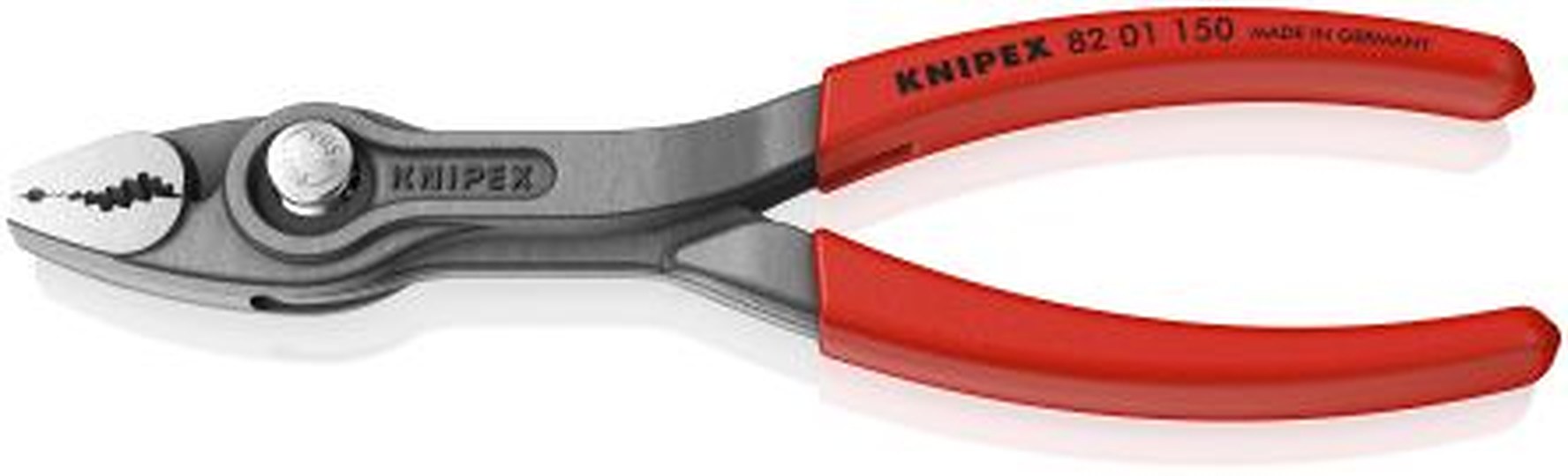 Knipex TwinGrip 1-Piece Gripping Plier, 154mm Overall