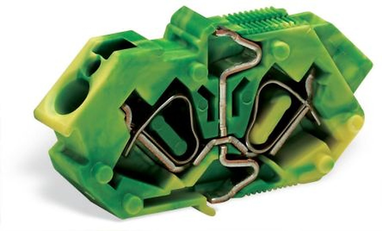 WAGO 826 Series Terminal Block, 1-Way, 12AWG, 28 AWG Wire, 32A Cage Clamp
