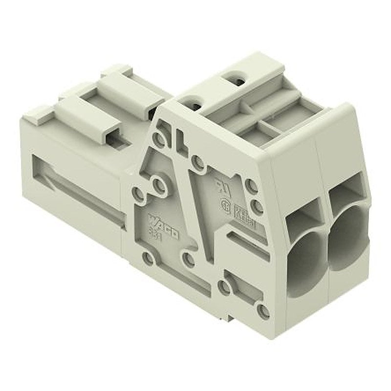 WAGO 831 Series Male Connector for Use with female connector, CSA