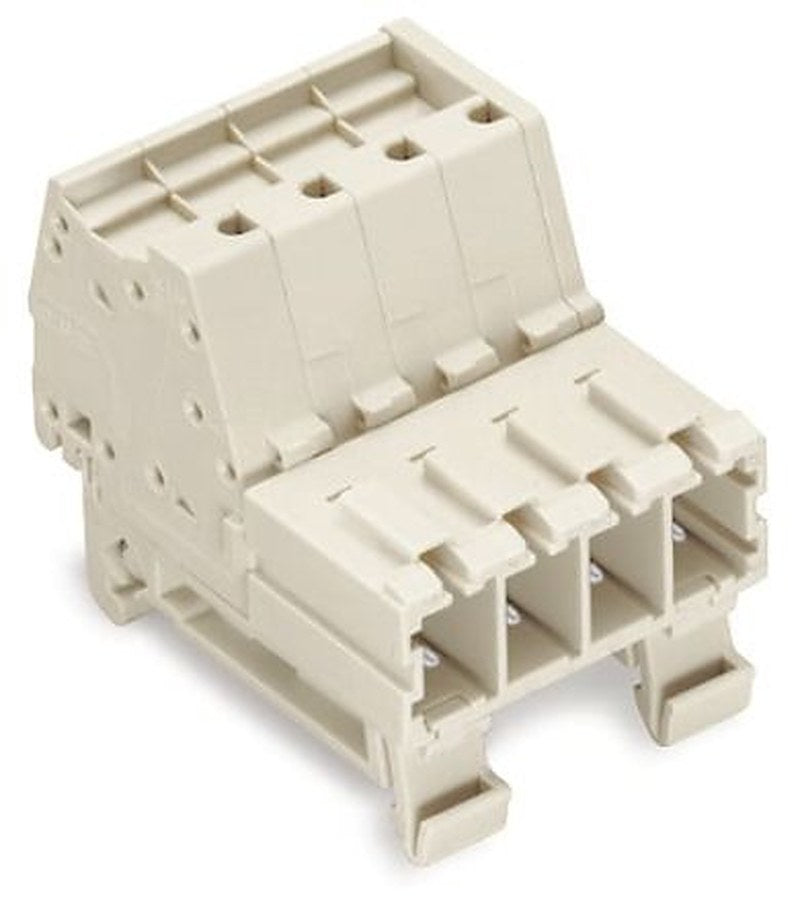 WAGO 831 Series Male Connector for Use with female connector, CSA