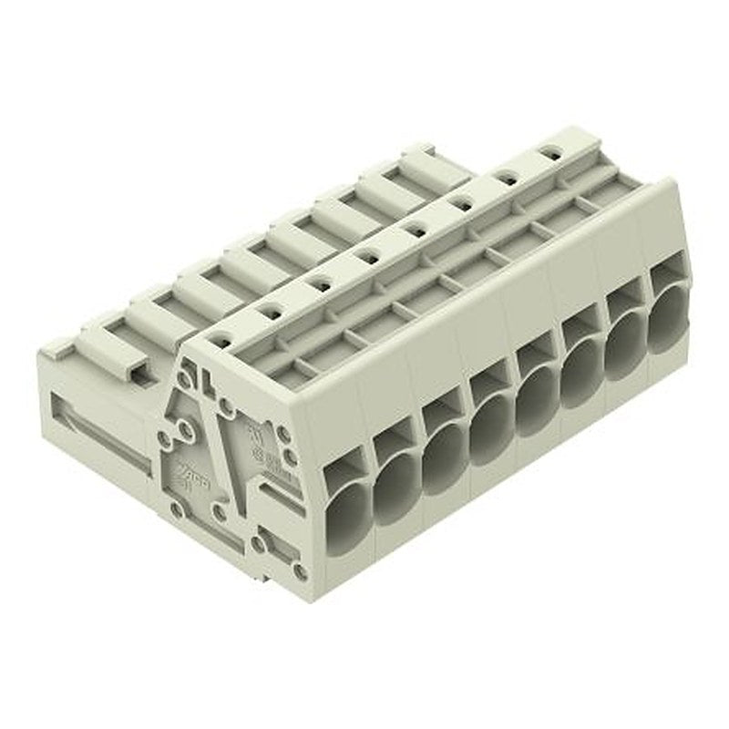 WAGO 831 Series Male Connector for Use with female connector, CSA