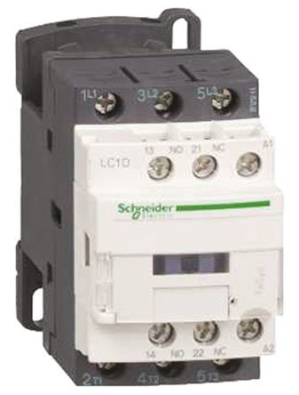 Schneider Electric TeSys D LC1D (LC1D18SC7) Reversing / Non-Reversing Contactors and Control Relays. TeSys D contactors provide you with a quick and easy set-up all complying to international standards. A neat and compact Control Relay Contactor with 40 A to 65 A plus models with EverLink terminal technology. TeSys D provide integration in control systems. Create motor starters. Switching contactor, relay coils. Power control and signalling equipment.