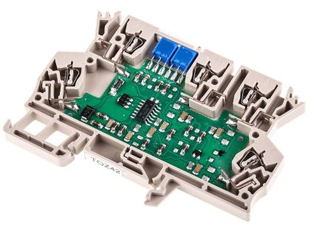 Weidmüller ACT20X Series Signal Conditioner, RTD Input, Current Output, 30V dc, 9 V dc Supply