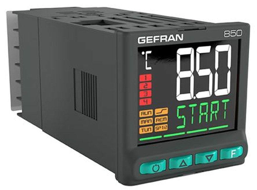 Gefran 850 Panel PID Temperature Controller 3 Input, 4 Output Analogue 24V Temperature Control, PID Controller