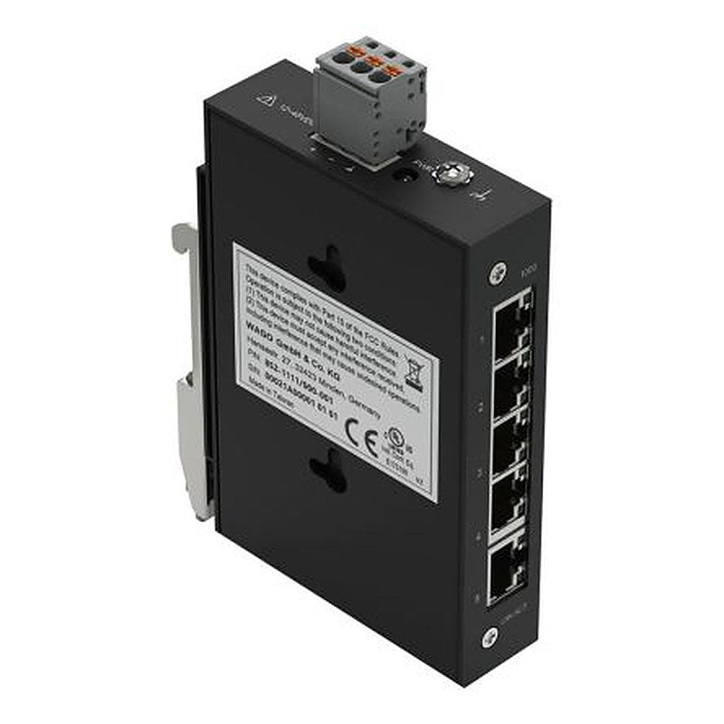 WAGO 852 Unmanaged 5 Port Network Switch