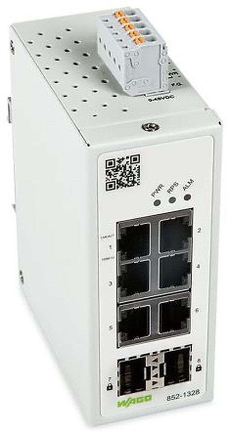 WAGO Managed 6 Port Industrial Ethernet Switch