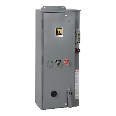 NEMA Combo starter, Type S, 60A fusible disconnect, size 2, 25HP at 600VAC polyphase, 480VAC coil, NEMA 12, start/stop button (NEMA Combo starter Type S) is a Schneider Electric product. Designed for reliable performance and long service life. Available across Iraq — contact us for pricing and delivery options.