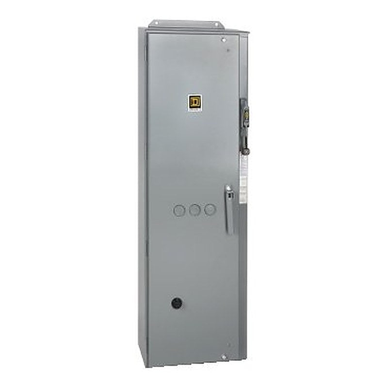 NEMA Combo starter, Type S, non-fusible, size 4, 100HP at 600VAC 3 phase, NEMA12/3R, 240VAC coil, non-reversing (NEMA12/3R) is a Schneider Electric product. Designed for reliable performance and long service life. Available across Iraq — contact us for pricing and delivery options.