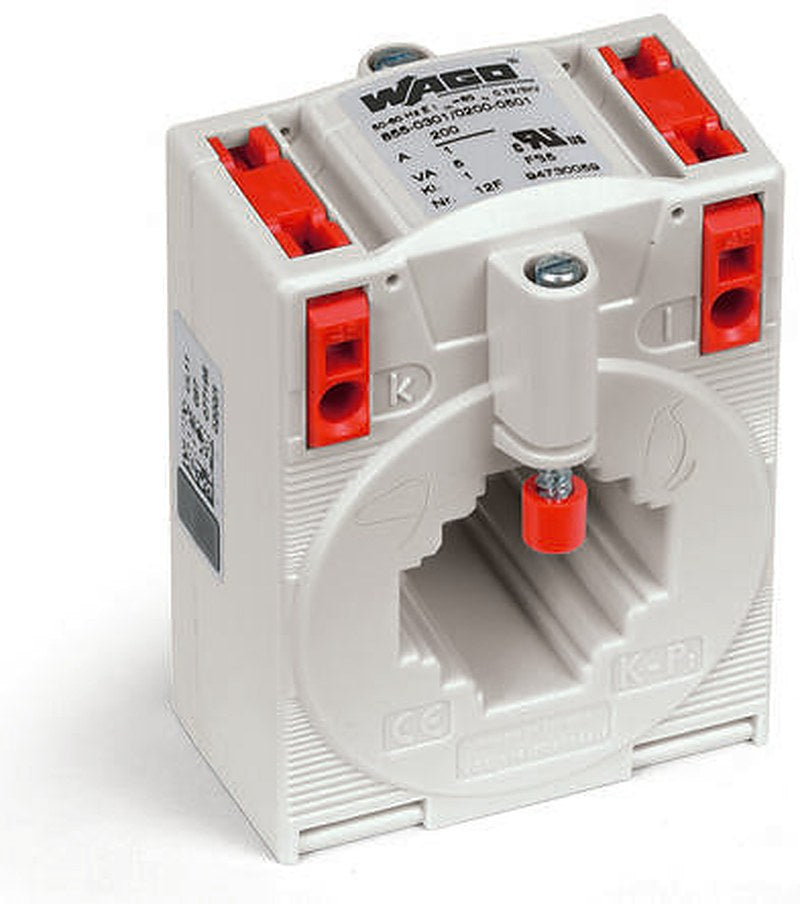 WAGO 855 Series Current Transformer 200 A 5 VA 1200V