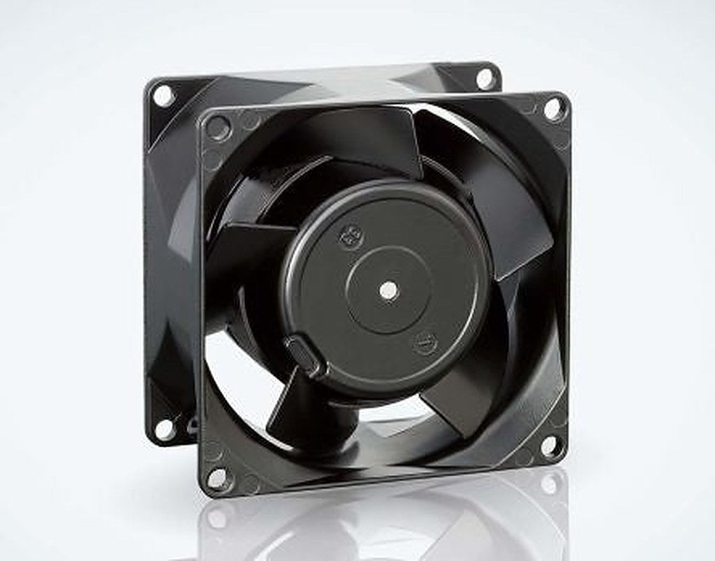 ebm-papst 8000 N Series Axial Fan, 230V ac, 50 m³/h, 12 W, 52 mA Max, IP20 80 mm, 80mm, 38 mm