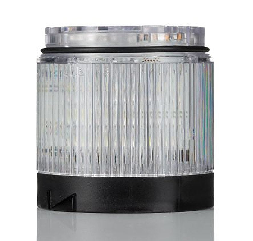 Allen Bradley 856T Series White Strobe, Steady, Flashing Effect Beacon Tower, LED Bulb 24V ac/dc, AC/DC, IP66, IP67