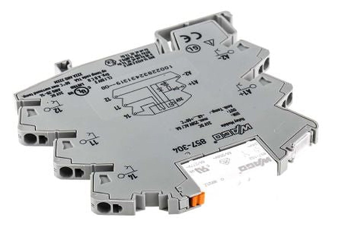 WAGO 857 Series Interface Relay, DIN Rail, 24V dc Coil, 1 CO