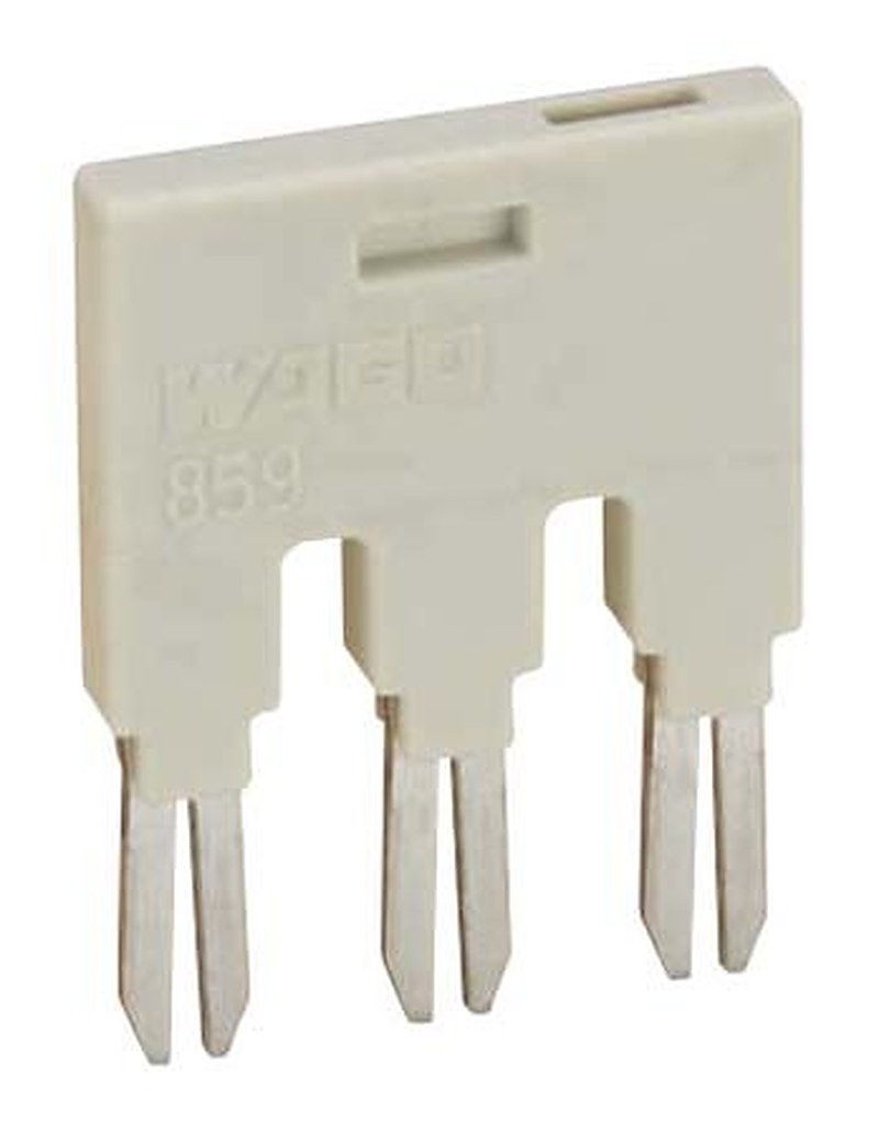 WAGO 859 Series DIN Rail Terminal Accessories for Use with 857.859 Signal Conditioner