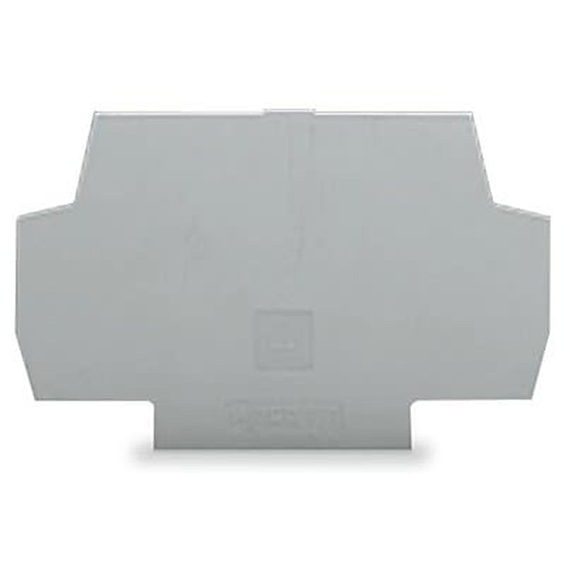 WAGO 859 Series End & Intermediate Plate for Use with 859 Series Relay and Optocoupler Modules