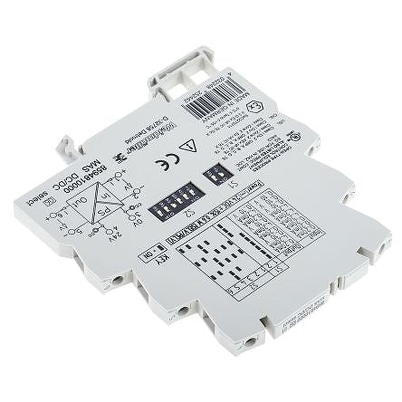 Weidmüller ACT20X Series Signal Conditioner, Current/Voltage Input, Current/Voltage Output, 24V dc Supply