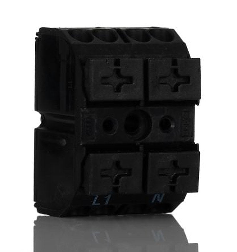 WAGO 862 Series Terminal Strip, 2-Way, 12AWG, 20 AWG Wire, 32A Cage Clamp