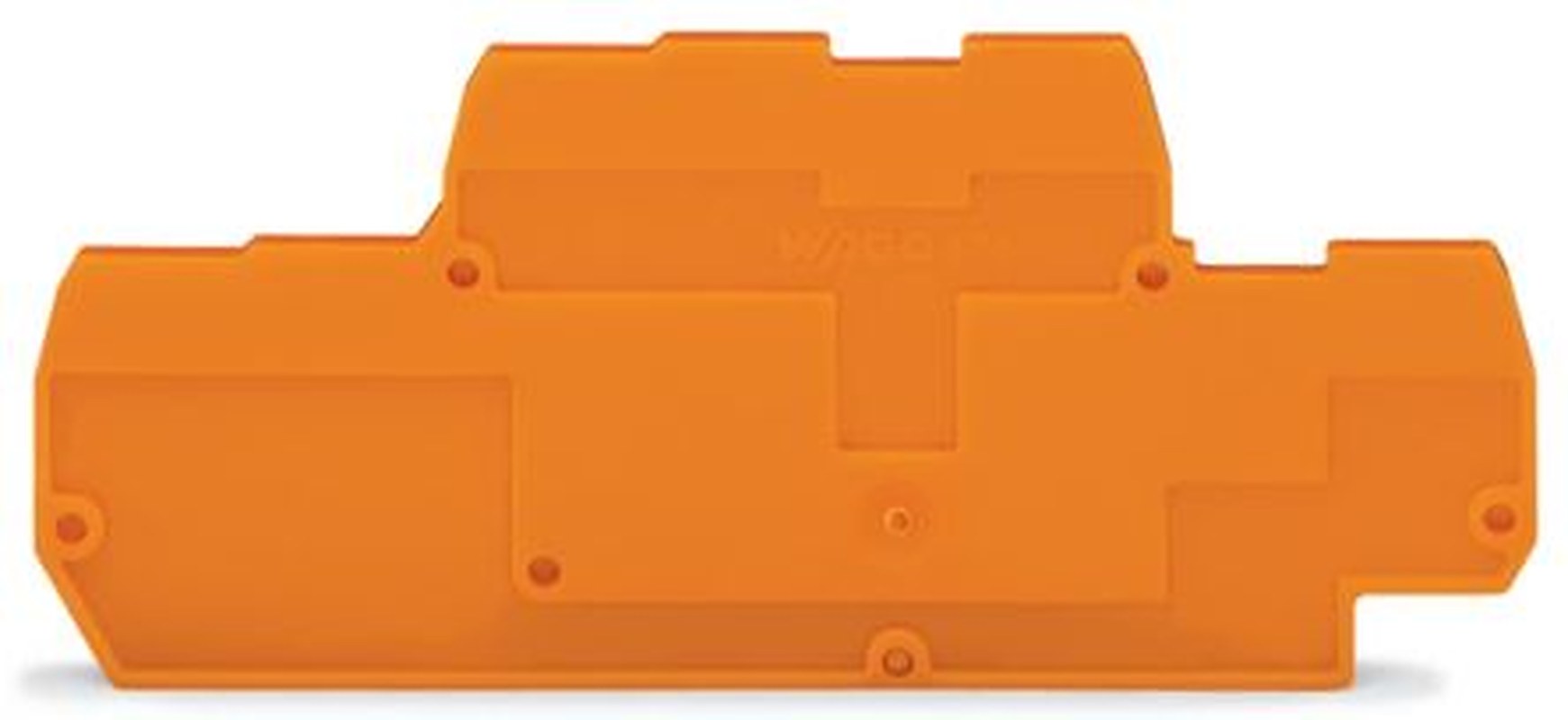 WAGO 870 Series End & Intermediate Plate for Use with Rail Mount Terminal Blocks