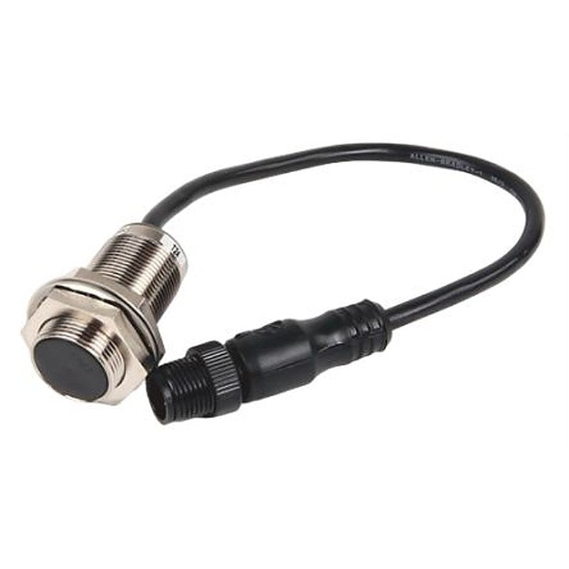 Allen Bradley 872C-M8BP18-D4 Threaded Barrel Inductive Proximity Sensor, M18 PNP 30V 8 mm 30 V dc