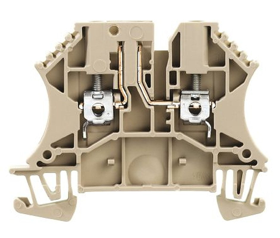 Weidmüller 8731700000 W Series Disconnect Terminal Block Beige, 2.5mm², 1-Level, Screw