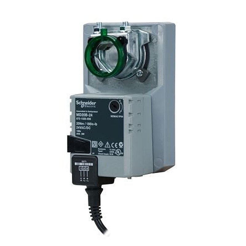 Schneider Electric On-Off Switch Damper Actuator, 20 Nm, 24V