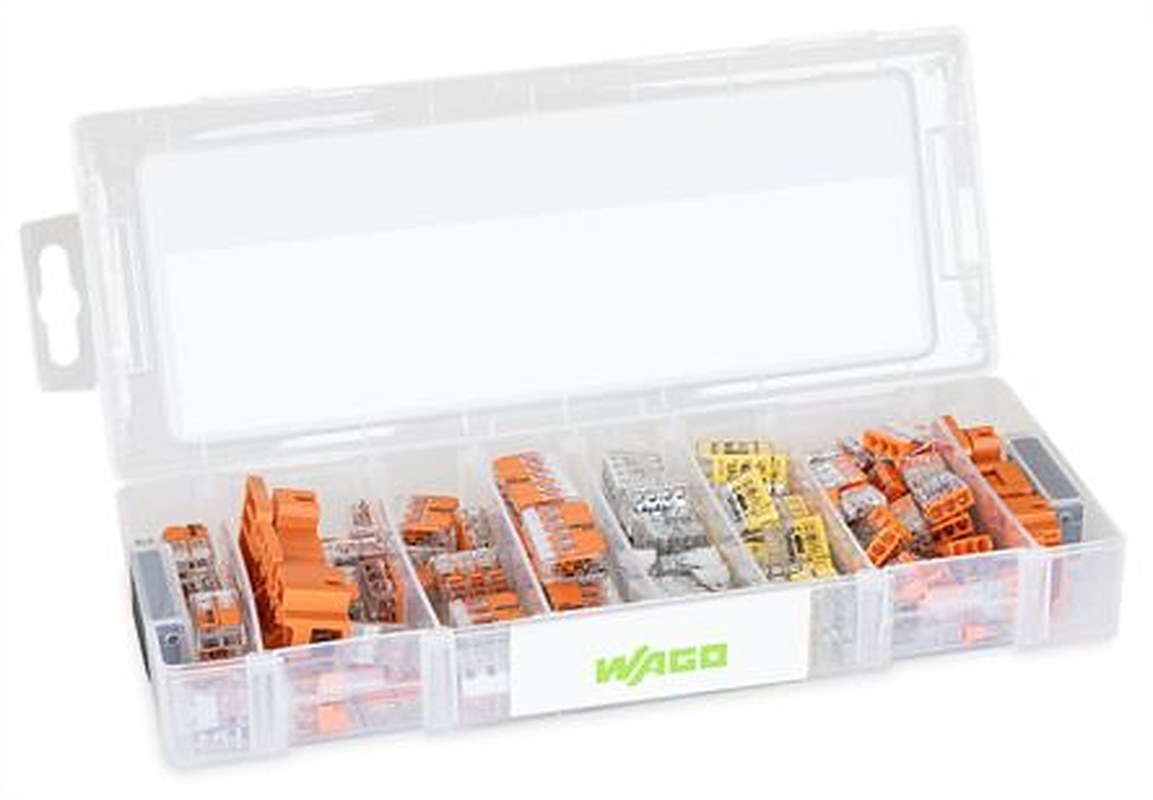 WAGO, 887 Wire Splice Splice Connector, Clear, Insulated