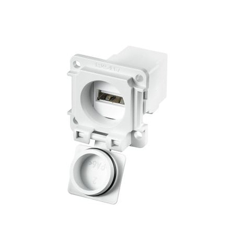Weidmüller Straight, Box Mount Female Type USB IP67 USB Connector