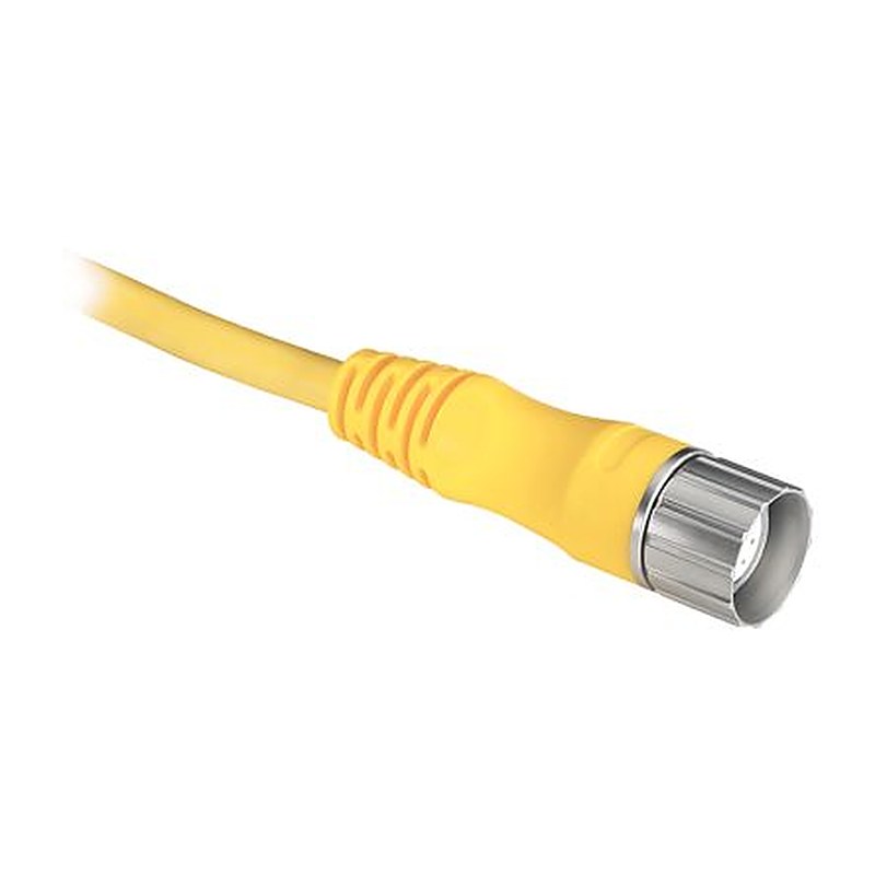 Allen Bradley Female 12 way M23, Straight to Female M23, Straight Actuator/Sensor Cable, 10 m