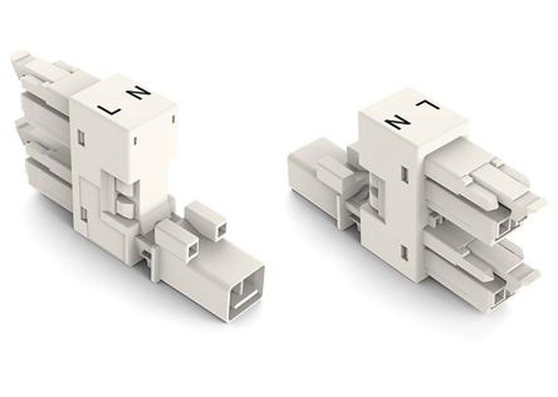 WAGO 890 Series Plug-in Connector Female Spring Pressure Connection, 2-Pole, 16A, 2-Way, IP20, IP40