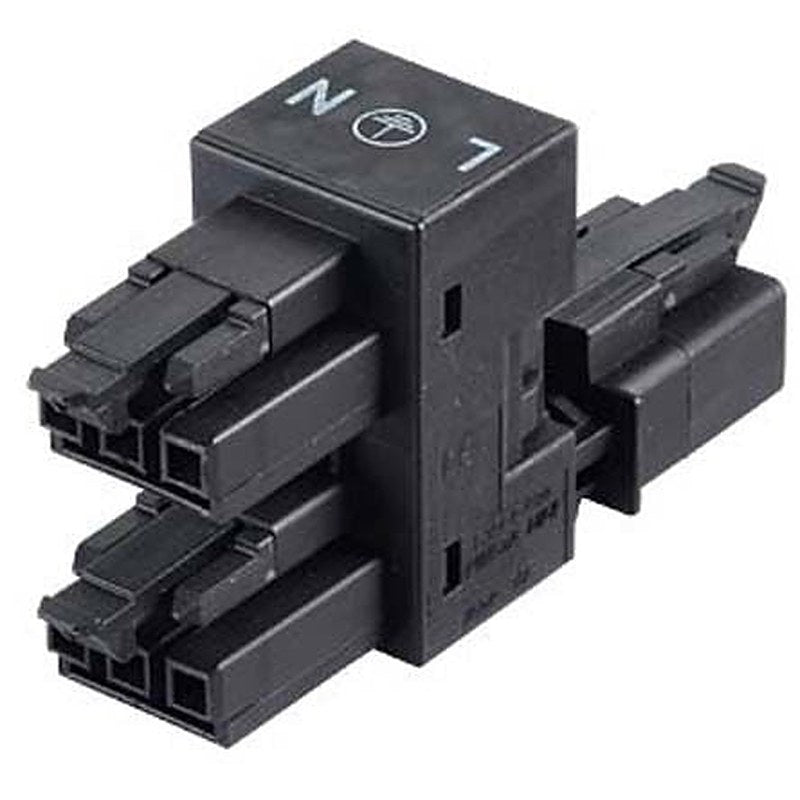 WAGO 890 Series Cable Winsta Mini H Distribution Connector Male/Female Crimp, 3-Pole, 16A, 3-Way, IP40