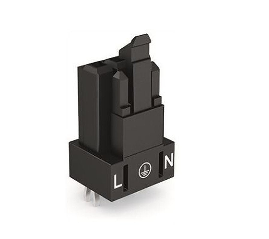 WAGO 890 Series PCB Connector Female Cage Clamp, 3-Pole, 16A, 3-Way, IP20