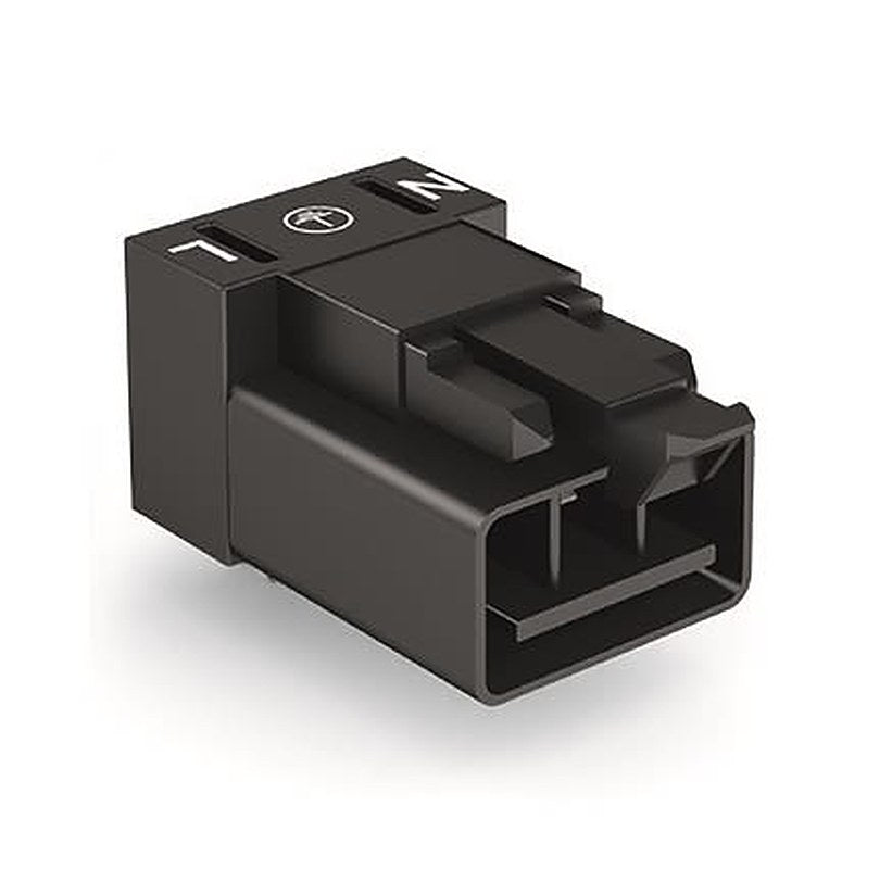 WAGO 890 Series PCB Connector Male Cage Clamp, 3-Pole, 16A, 3-Way, IP20