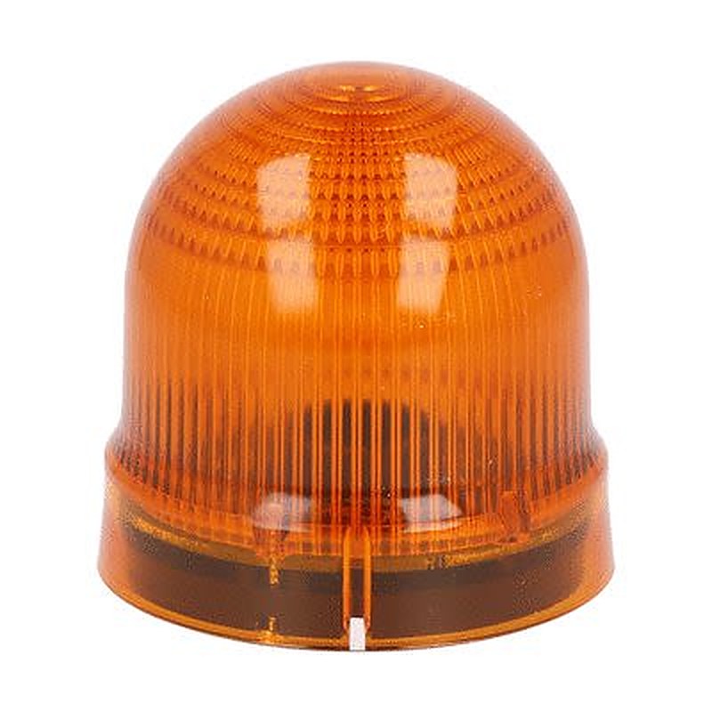 Lovato 8LB6S Series Orange Sounder-Beacon Combination, IP54 24V ac/dc 80 dB @ 1m