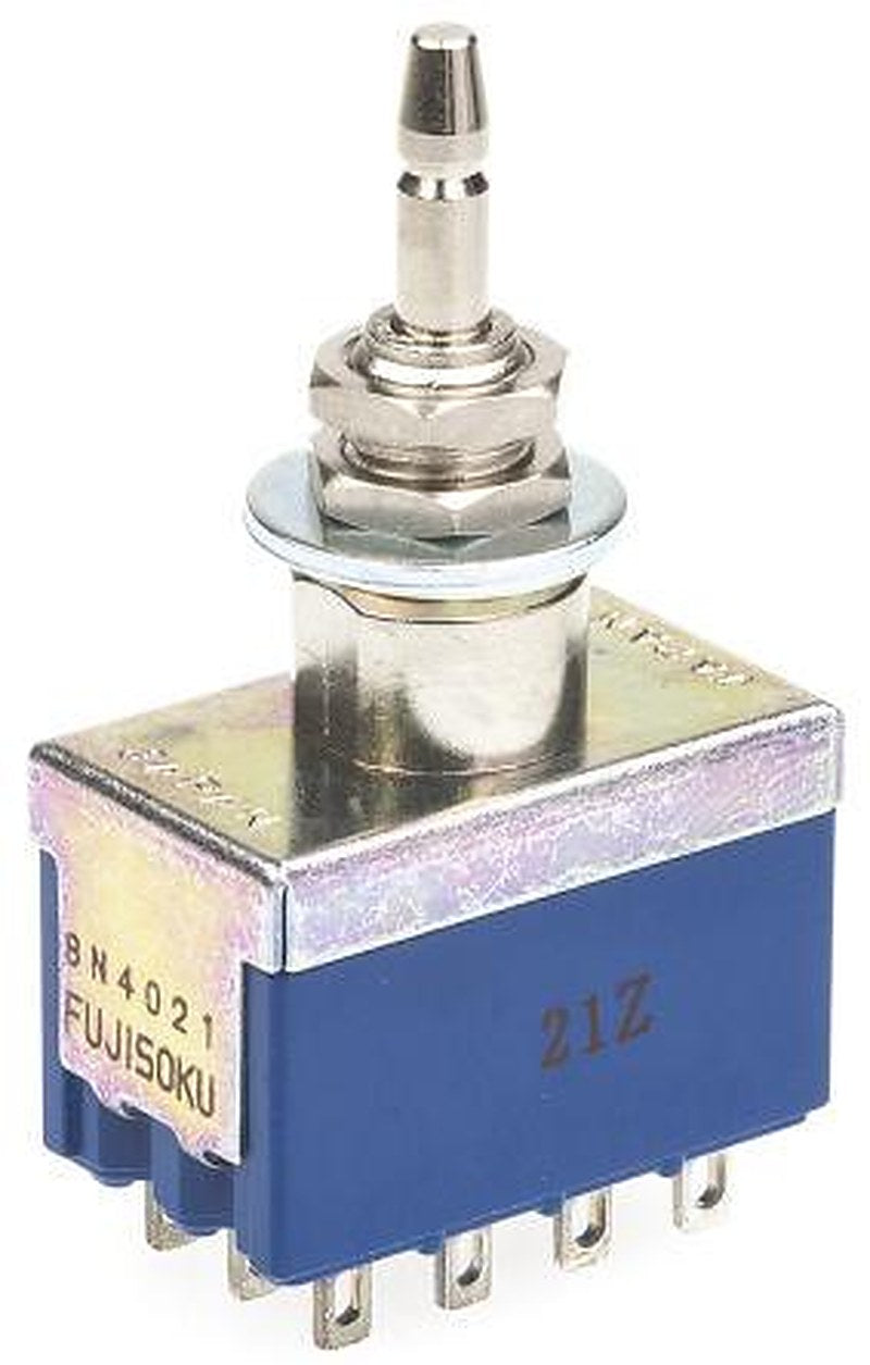 Honeywell Miniature Push Button Switch, Panel Mount Silver, DPDT
