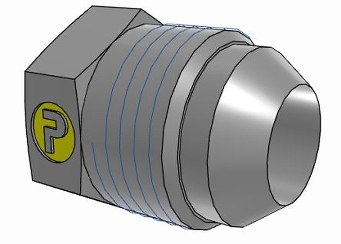 Parker End Cap 12 mm OD x 24mm