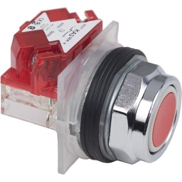 Push button, Harmony 9001K, metal, flush, red, 30mm, spring return, 1NC (Push button Harmony 9001K) is a Schneider Electric product. Designed for reliable performance and long service life. Available across Iraq — contact us for pricing and delivery options.