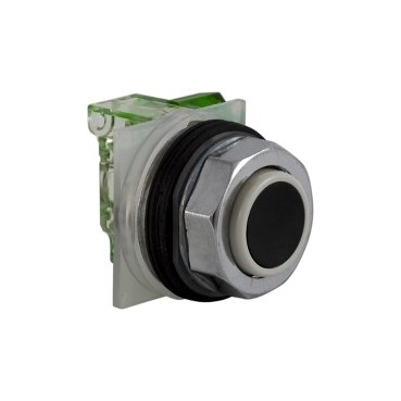 Push-button, Harmony 9001K, metal, projecting, black, 30mm, spring return, 1 NO (Push-button Harmony 9001K) is a Schneider Electric product. Designed for reliable performance and long service life. Available across Iraq — contact us for pricing and delivery options.