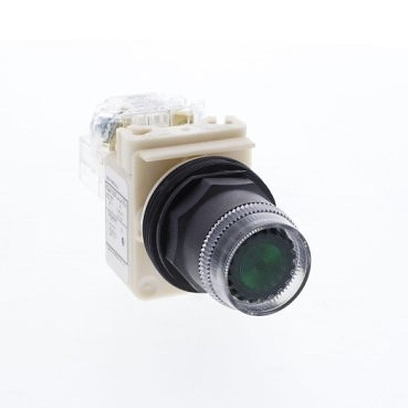 Illuminated push-button, Harmony 9001SK, plastic, plastic guard flush, green, 30mm, spring return, LED green, 120V, 1 C/O (Illuminated push-button Harmony 9001SK) is a Schneider Electric product. Designed for reliable performance and long service life. Available across Iraq — contact us for pricing and delivery options.