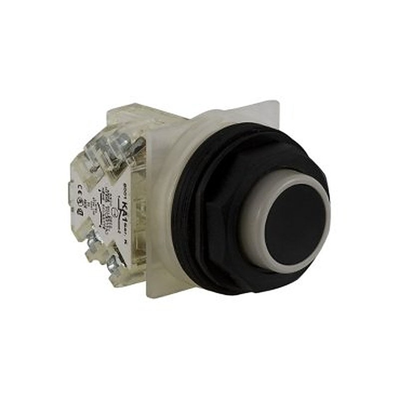 Push-button, Harmony 9001SK, plastic, projecting, black, 30mm, spring return, 1 C/O (Push-button Harmony 9001SK) is a Schneider Electric product. Designed for reliable performance and long service life. Available across Iraq — contact us for pricing and delivery options.