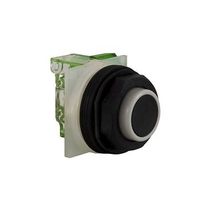 Push-button, Harmony 9001SK, plastic, projecting, black, 30mm, spring return, 1 NO (Push-button Harmony 9001SK) is a Schneider Electric product. Designed for reliable performance and long service life. Available across Iraq — contact us for pricing and delivery options.