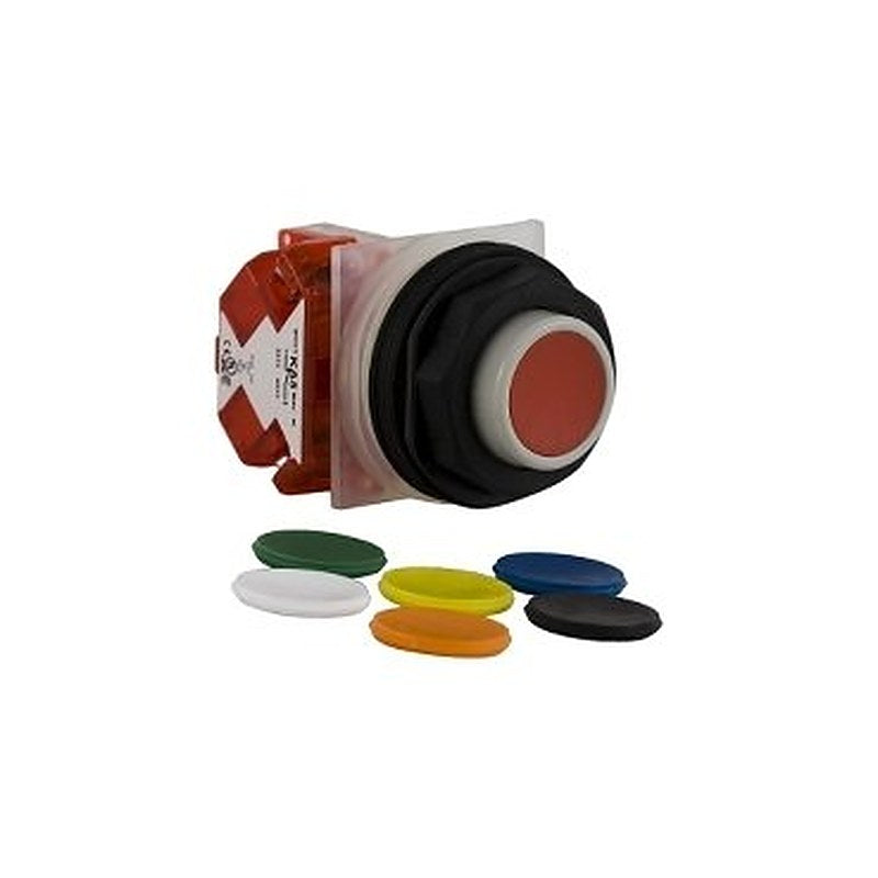 Push-button, Harmony 9001SK, plastic, projecting, 7 colours choice, 30mm, spring return, 1 NC (Push-button Harmony 9001SK) is a Schneider Electric product. Designed for reliable performance and long service life. Available across Iraq — contact us for pricing and delivery options.